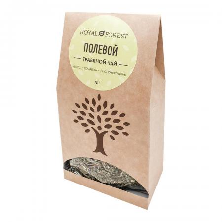 Полевой чай с чебрецом и ромашкой (herbal tea) Royal Forest | Роял Форест 75г-1