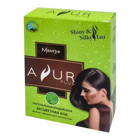 Натуральная хна для волос бесцветная (henna) Ayur Plus | Аюр Плюс 100г-1