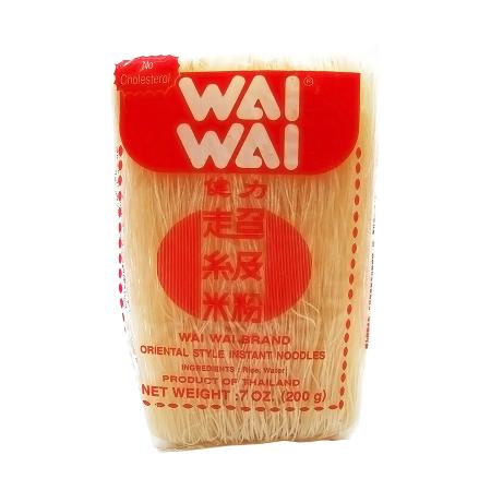 Рисовая вермишель быстрого приготовления WaiWai | ВайВай 200г-1