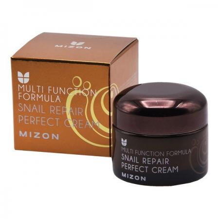 Питательный крем для лица с муцином улитки (Snail repair perfect cream) Mizon | Мизон 50мл-1