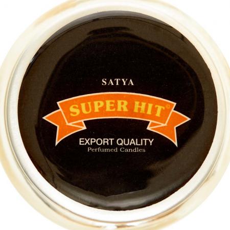 Ароматические свечи Super Hit Satya | Сатья 30г*4 (10 часов горения)