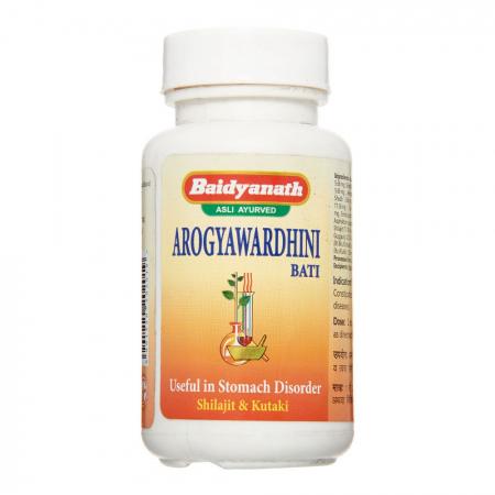 Арогьявардхани (Arogyawardhini Bati) общеукрепляющее средство Baidyanath |  Бэйдинат 40таб-1