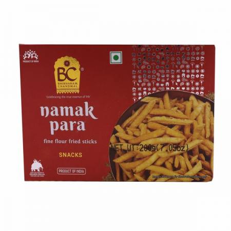 Хрустящая пикантная закуска Намак Пара (Namak Para) Bhikharam Chandmal | Бхикхарам Чандмал 200г-1