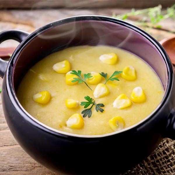 Рецепт - Суп из кукурузы