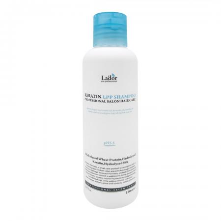 Безсульфатный шампунь для волос с кератином (keratin shampoo) La'dor | Ладор 150мл-1