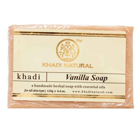Мыло с экстрактом ванили (soap) Khadi Natural | Кади Нэчерал 125г-1