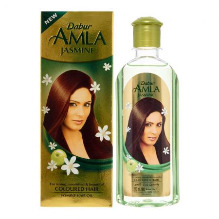 Hair oil Dabur Amla Jasmine Масло для волос Dabur Амла с жасмином 200мл-1