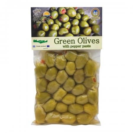 Фаршированные оливки зеленые (olive) Kurtes | Куртэс 250г-1