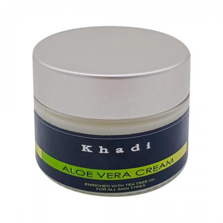Крем для лица с алоэ вера для всех типов кожи (face cream) Khadi India | Кади Индиа 50г-1