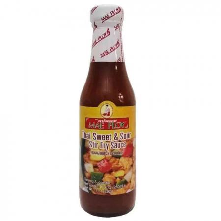 Тайский кисло-сладкий соус для обжарки MAE PLOY | МАИ ПЛОЙ 280мл-1