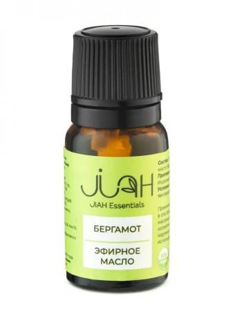 Эфирное масло бергамот ДЖАХ Ессентиалc | JIAH Essentials bergamot oil 10ml