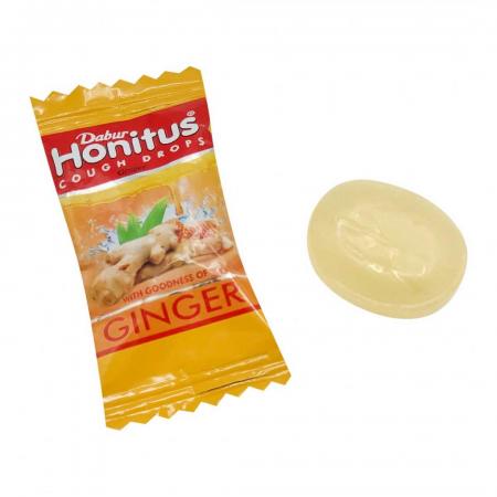 Хонитус (Honitus) леденцы от кашля имбирь и мед Dabur | Дабур 1шт-1