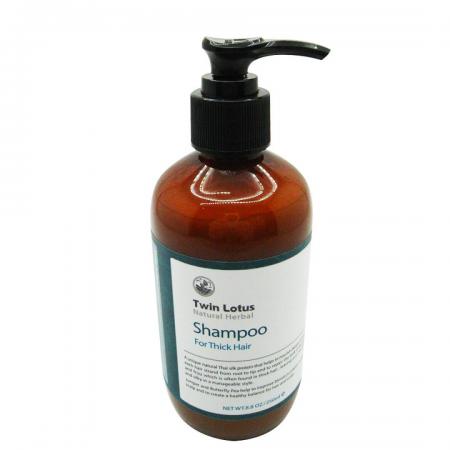 Натуральный шампунь для жирных и густых волос (shampoo) Twin Lotus | Твин Лотус 250мл-1