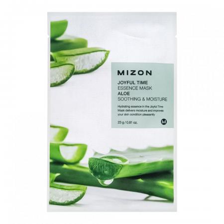 Тканевая маска для лица с экстрактом сока алоэ (Joyful time essence mask aloe) Mizon | Мизон 23г-1