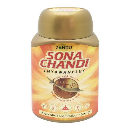 Чаванпраш Сона Чанди (chyawanprash Sona Chandi) с золотом Zandu | Занду 450г-2