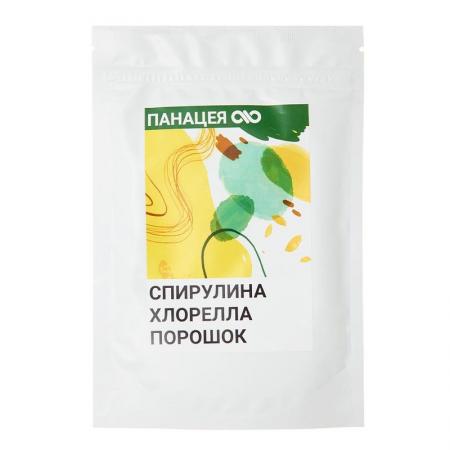 Спирулина и хлорелла микс порошок (spirulina and chlorella powder) Panatseya | Панацея 100г-1