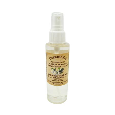 Массажное масло для лица Жасмин, жожоба и сладкий миндаль (face massage oil) Organic Tai | Органик Тай 120мл-1