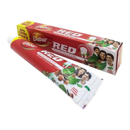 Зубная паста Ред (Red toothpaste) Dabur | Дабур 120г (+20г Бесплатно!)-1