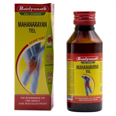 Масло Маханараян Тел (Mahanarayan Tel) Baidyanath | Бэйдинат 100мл-1