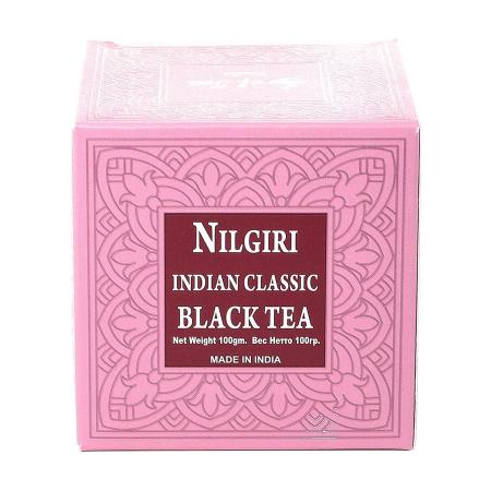 Чай черный Нилгири классический (Nilgiri Indian Classic Black Tea) Bharat Bazaar | Бхарат Базар 100г-1