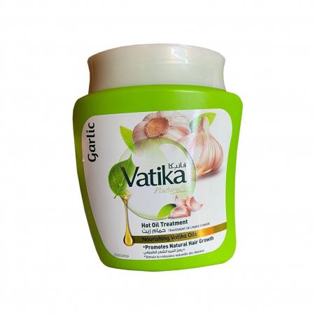 Маска для волос против ломкости и выпадения с чесноком (hair mask) Vatika | Ватика 500г-1