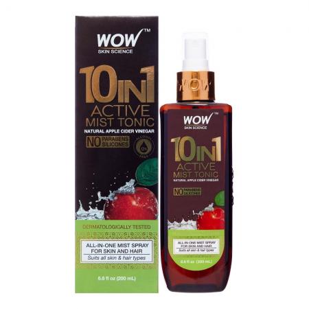 Тоник-спрей 10-в-1 для лица и волос «Очищение и Баланс» с яблочным уксусом (Skin Science) WOW | Вау 200 мл-1