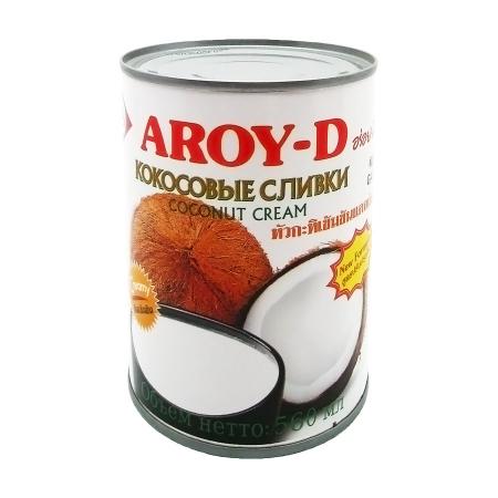 Кокосовые сливки (coconut cream) Aroy-D | Арой-Ди 560мл-1