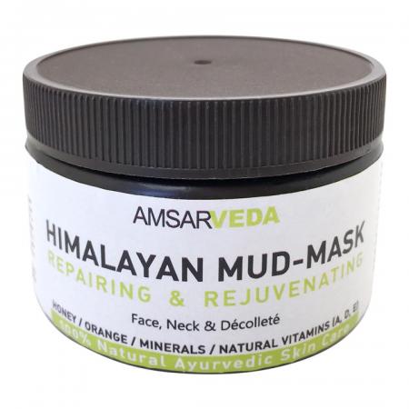 Грязевая маска для лица гималайская восстанавливающая (face mask) Amsarveda | Амсарведа 225г-1
