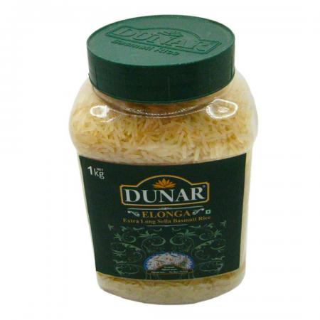 Пропаренный рис Басмати длиннозерный, шлифованный (basmati rice) Dunar | Дунар 1кг-1