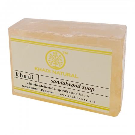 Натуральное мыло с сандалом Khadi Natural | Кади Нейчерал 125г-1