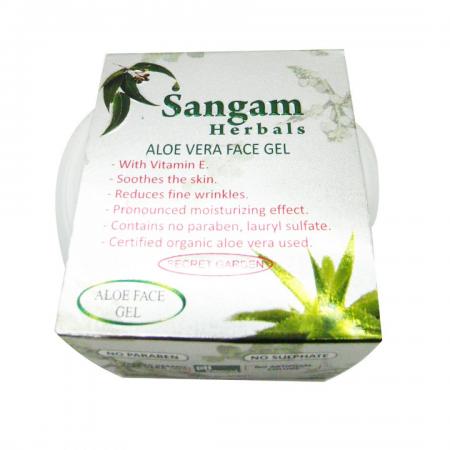 Гель алоэ для лица Тайный Сад (face gel) Sangam | Сангам 100г-1