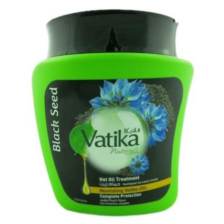 Восстанавливающая маска для волос с маслом черного тмина (hair mask) Vatika | Ватика 500г-1