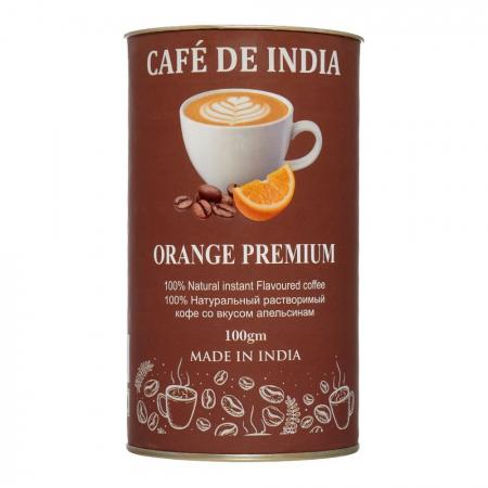Кофе натуральный со вкусом апельсина natural instant flavoured coffee 