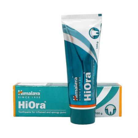 Зубная паста Хиора (HiOra) для чувствительных зубов и десен Himalaya | Хималая 100г-3