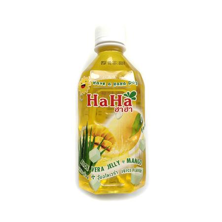  Фруктовый напиток со вкусом манго и кусочками алоэ вера HaHa | 300мл-1