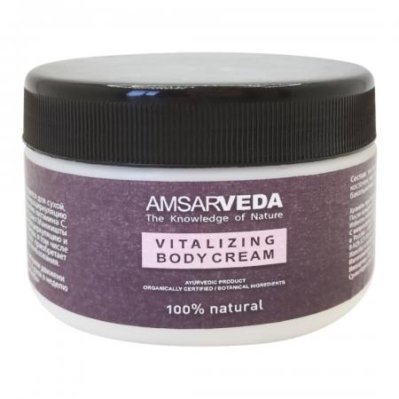 Тонизирующий крем для тела с амлой и брами (body cream) Amsarveda | Амсарведа 200мл-1