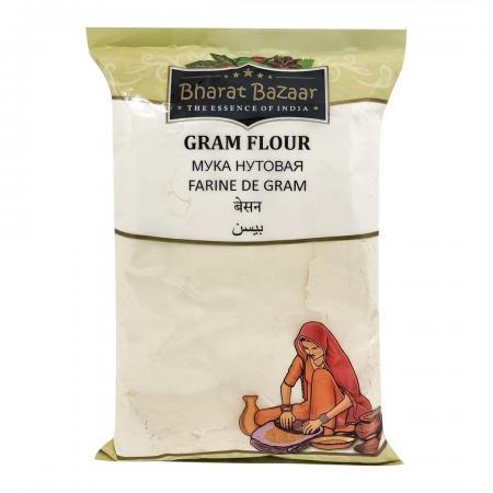 Нутовая мука (chickpea flour) Bharat Bazar | Бхарат Базар 500г-1