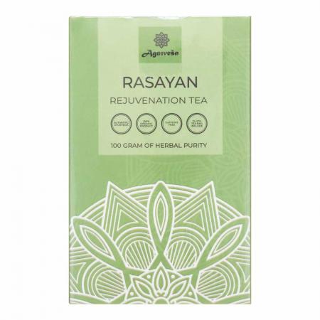 AGNIVESA Аюрведический омолаживающий чай Расаян | Rasayan Rejuvenation Tea 100г-1