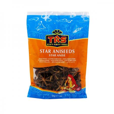 Звездочки аниса (бадьяна) (anise seeds) TRS | ТиАрЭс 50г-1