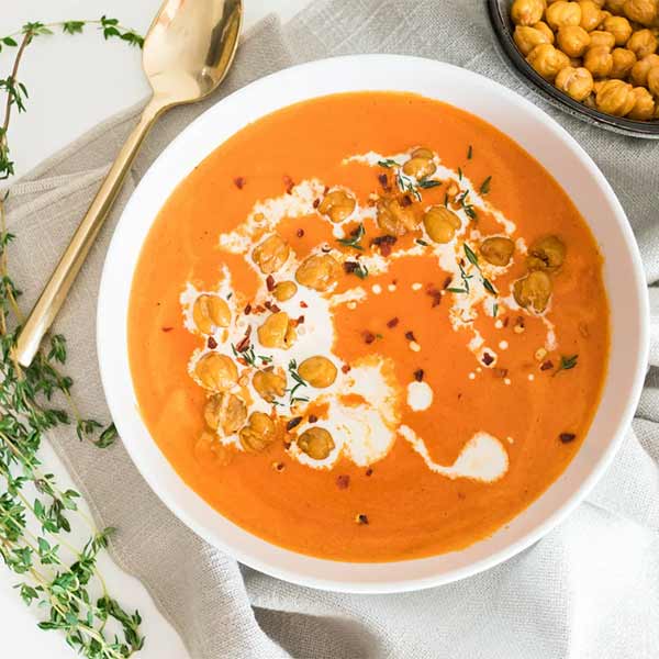 Рецепт - Суп из красной чечевицы, нута и чили