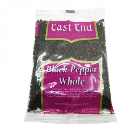 Перец черный горошек (black pepper whole) East End | Ист Энд 100г-1