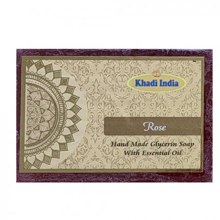 Мыло с Розой Indian Khadi | Индиан Кади 100г-1