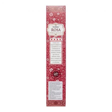 Благовония Роза (Rose incense sticks) Goloka Rose | Голока 15г-3