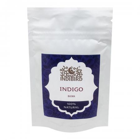 Натуральная хна для волос Басма (henna) Indibird | Индибёрд 50г-1