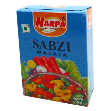 Приправа для овощей (Sabji masala) Narpa | Нарпа 50г-1