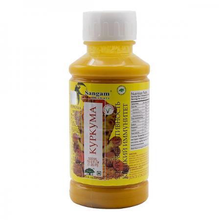 Сок Куркумы (turmeric juice) Sangam | Сангам 500мл-1