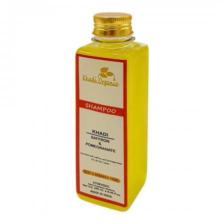 Балансирующий шампунь с шафраном и гранатом (shampoo) Khadi Organic | Кади Органик 250мл-1