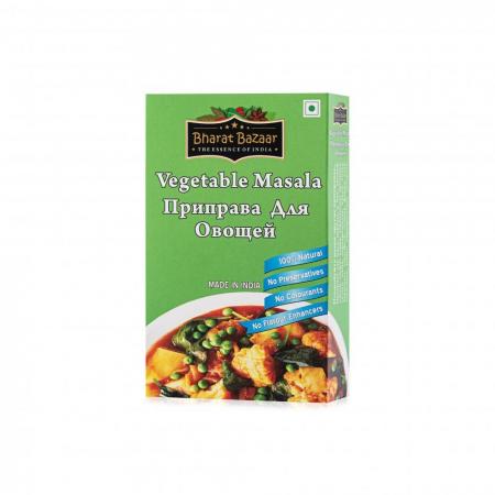 Приправа Для Овощей Vegetable Masala Box Bharat Bazaar | Бхарат Базар 100г-1