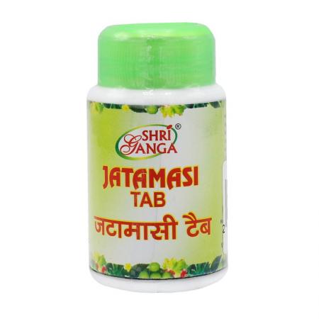 Джатамаси (Jatamasi) для восстановления нервной системы Shri Ganga | Шри Ганга 60 таб-1