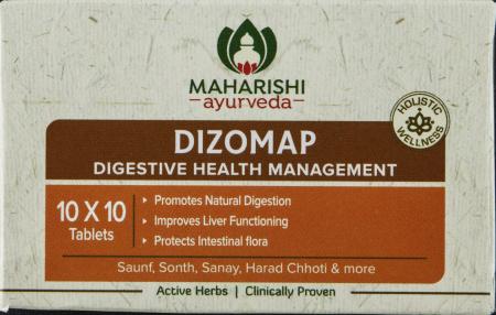 Дизомап (Dizomap) для нормализации пищеварения Maharishi Ayurveda | Махараджи Аюрведа 100 таб-5
